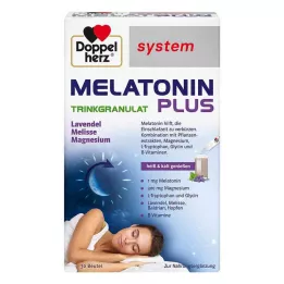 DOPPELHERZ Melatonin Plus granule za pitje sistem Btl, 30 kosov