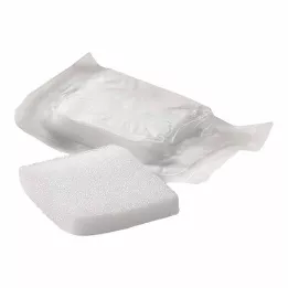 LIGASANO beli povoj 1x5x5 cm, sterilen, 10 kosov