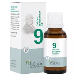 BIOCHEMIE Pflüger 9 Natrium phosphoricum D 6 globul, 15 g