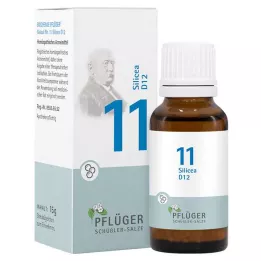 BIOCHEMIE Pflüger 11 Silicea D 12 kroglic, 15 g