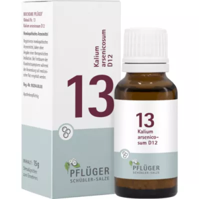 BIOCHEMIE Pflüger 13 Kalium arsenicosum D 12 globul, 15 g