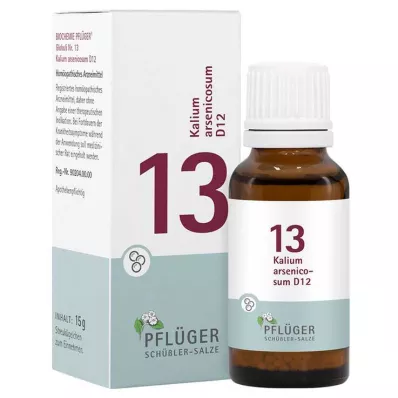 Biokemija Pflueger 13 Potassium arsenicosum D 12 globul, 15 g