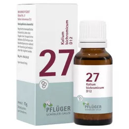 BIOCHEMIE Pflüger 27 Potassium bichromicum D 12 kroglic, 15 g