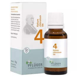 BIOCHEMIE Pflüger 4 Kalijev kloratum D 6 kroglic, 15 g