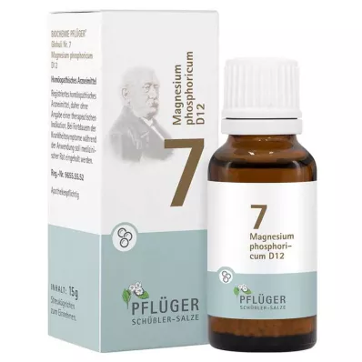 Biokemija Pflueger 7 Magnesium phosphoricum D 12 Gl, 15 g Biokemija Pflueger 7 Magnesium phosphoricum D 12 Gl, 15 g