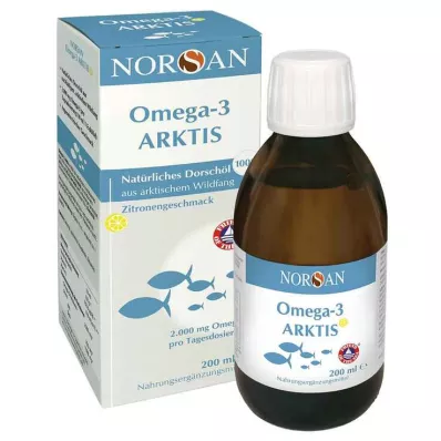 Norsan Omega-3 Arctic z vitaminom D3 tekočina, 200 ml Norsan Omega-3 Arctic z vitaminom D3 tekočina, 200 ml
