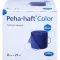 PEHA-HAFT Barvni trak za fiksiranje brez lateksa 8 cmx21 m, modri, 1 kos