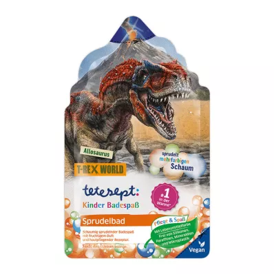Tetesept otroška kopalna zabavna peneča kopel T-Rex World, 40 g Tetesept otroška kopalna zabavna peneča kopel T-Rex World, 40 g