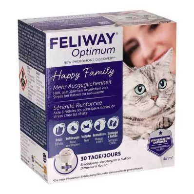 Feliway Optimum začetni komplet za mačke, 48 ml Feliway Optimum začetni komplet za mačke, 48 ml