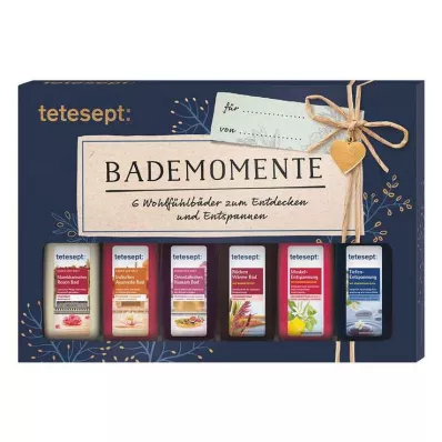 Tetesept darilni set kopalni trenutki, 6x20 ml Tetesept darilni set kopalni trenutki, 6x20 ml