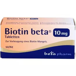 BIOTIN BETA 10 mg tablete, 50 kosov