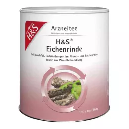 H&amp;S Čaj iz hrastovega lubja, 160 g