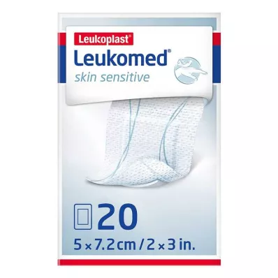 Leukomed® skin občutljiv 5x7,2 cm, 20 kos