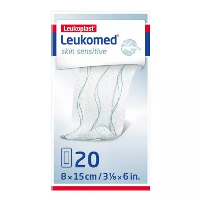 Leukomed® skin sensitive 8x15 cm, 20 kos Leukomed® skin sensitive 8x15 cm, 20 kos