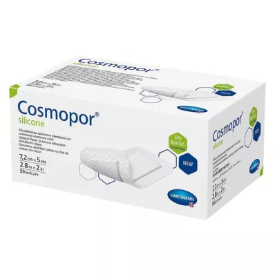 Cosmopor® silikonska obloga za rane 5x7,2 cm, 50 kos