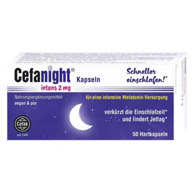 Cefanight intens 2 mg trde kapsule, 50 kom Cefanight intens 2 mg trde kapsule, 50 kom