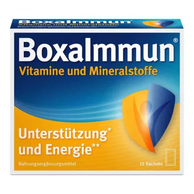 Boxaimmun vitamini in minerali vrečke (12x6 g)