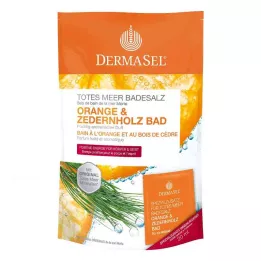 DERMASEL Kopalne soli iz Mrtvega morja Pomaranča &amp; Cedrovina, 1 P