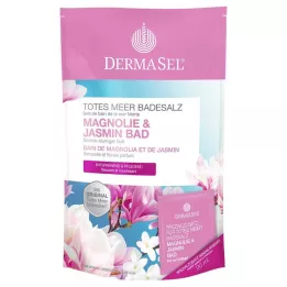 DERMASEL Kopalne soli iz Mrtvega morja, magnolija &amp; Jasmin, 1 p
