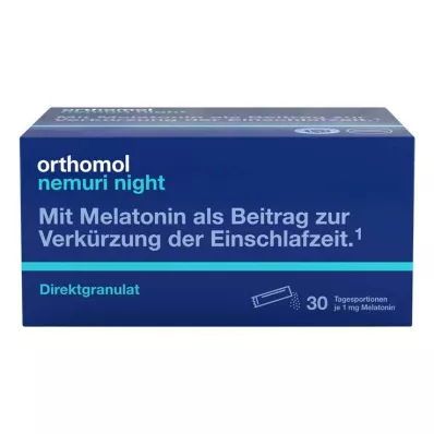 ORTHOMOL nemuri night direct granule, 30 kosov