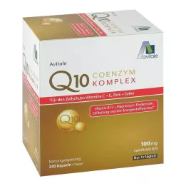 COENZYM Q10 100 mg kapsule+vitamini+minerali, 240 kosov