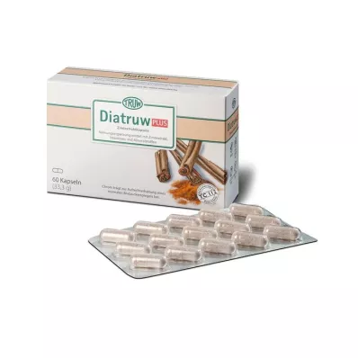 DIATRUW Plus kapsule z izvlečkom cimeta, 60 kapsul