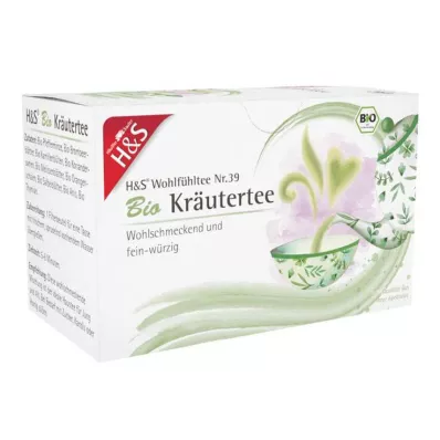 H&S bio zeliščni čaj filter vrečke, 20X1,5 g H&S bio zeliščni čaj filter vrečke, 20X1,5 g