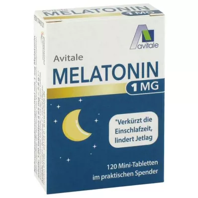 MELATONIN 1 mg mini tablete v razpršilniku, 120 kosov