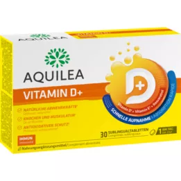 AQUILEA Vitamin D+ tablete, 30 kapsul