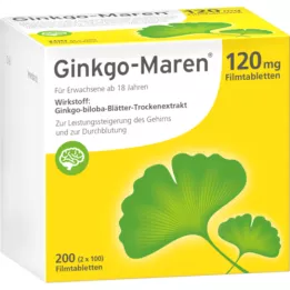 GINKGO-MAREN 120 mg filmsko obložene tablete, 200 kosov