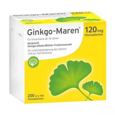 Ginkgo-Maren 120 mg filmsko obložene tablete, 200 kom