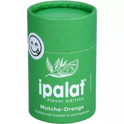 IPALAT Pastile z okusom Matcha-Orange, 40 kosov