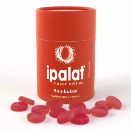 IPALAT Pastile z okusom Rambutan, 40 kosov