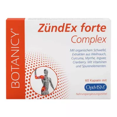 Botanicy Zündex forte Complex s kapsulami Optimsm, 60 kos Botanicy Zündex forte Complex s kapsulami Optimsm, 60 kos