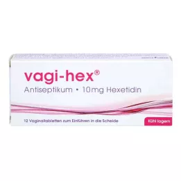 VAGI-HEX 10 mg vaginalne tablete, 12 kosov