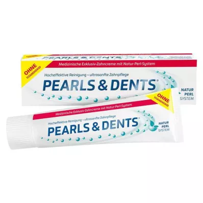 PEARLS &amp; DENTS Ekskluzivna zobna pasta brez titanovega dioksida, 15 ml