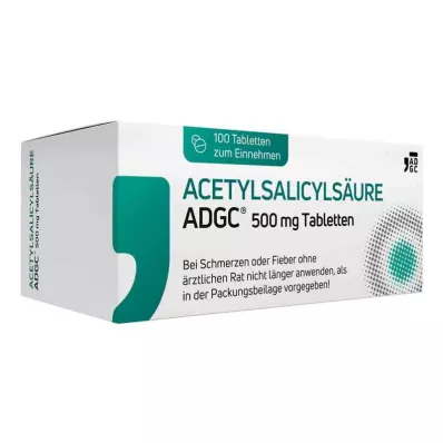 Acetilsalicilna kislina ADGC 500 mg tablete (100 kosov)