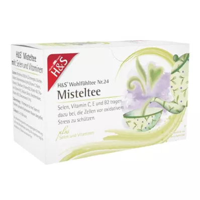 H&S Čaj omela s selenom in vitamini filter vrečka, 20X2 g H&S Čaj omela s selenom in vitamini filter vrečka, 20X2 g