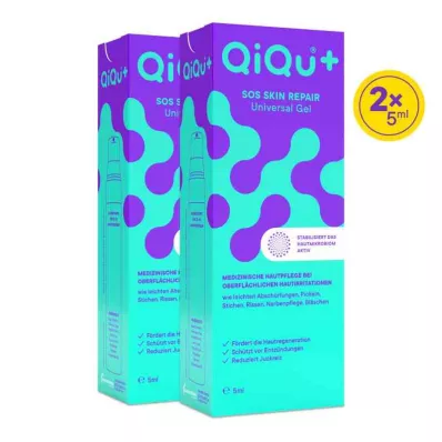 QiQu SOS SKIN REPAIR univerzalni gel (2x5 ml)
