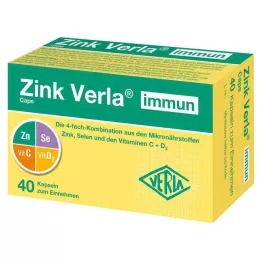 ZINK VERLA Imunske kapsule, 40 kapsul