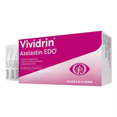 Vividrin® Azelastin EDO® Akutna pomoč pri senenem nahodu in alergijah, 20X0,6 ml Vividrin® Azelastin EDO® Akutna pomoč pri senenem nahodu in alergijah, 20X0,6 ml