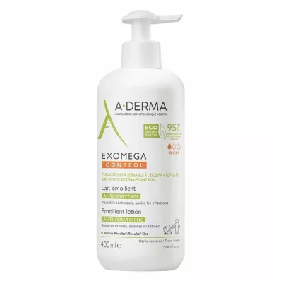 A-Derma Exomega Control vlažilno mleko, 400 ml A-Derma Exomega Control vlažilno mleko, 400 ml