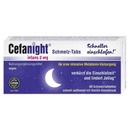 CEFANIGHT intens 2 mg emajlirane tablete, 60 kosov