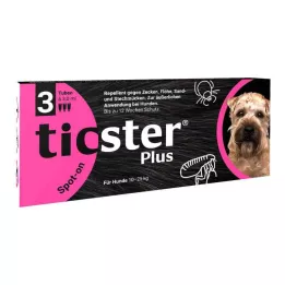 TICSTER Plus spot-on raztopina za pse 10-25 kg, 3X3 ml
