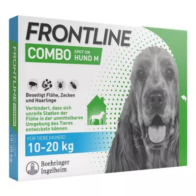 FRONTLINE Combo Spot on Dog M Lsg.z.Auf.a.Haut, 3 kosi