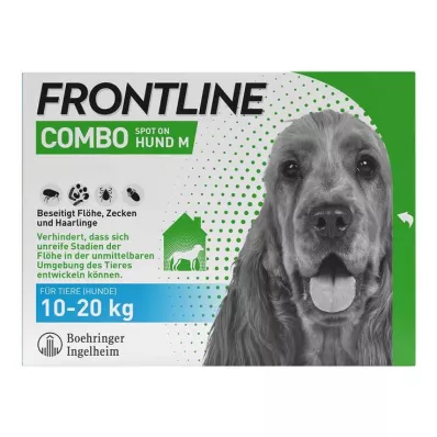FRONTLINE COMBO proti klopom, bolham pri psih M (10-20 kg), 3 kom FRONTLINE COMBO proti klopom, bolham pri psih M (10-20 kg), 3 kom