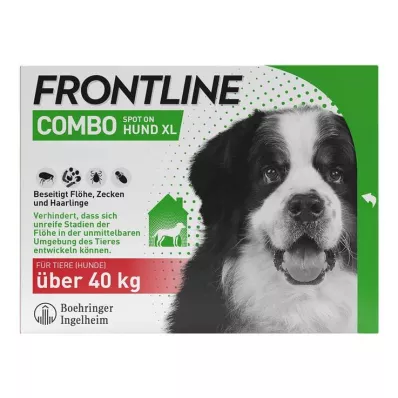 FRONTLINE COMBO proti klopom, bolham pri psih XL (40-60 kg), 3 kom FRONTLINE COMBO proti klopom, bolham pri psih XL (40-60 kg), 3 kom