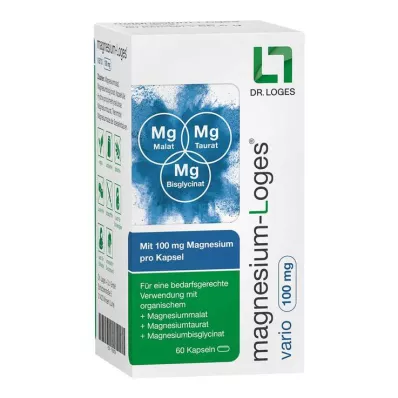 Magnesium-Loges vario 100 mg kapsule, 60 kos Magnesium-Loges vario 100 mg kapsule, 60 kos