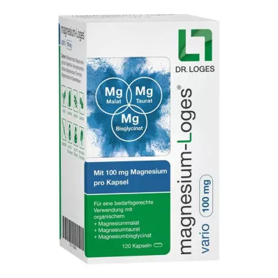 Magnesium-Loges vario 100 mg kapsule, 120 kos Magnesium-Loges vario 100 mg kapsule, 120 kos
