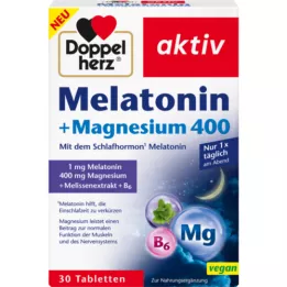 DOPPELHERZ Melatonin + magnezij 400 tablet, 30 kapsul
